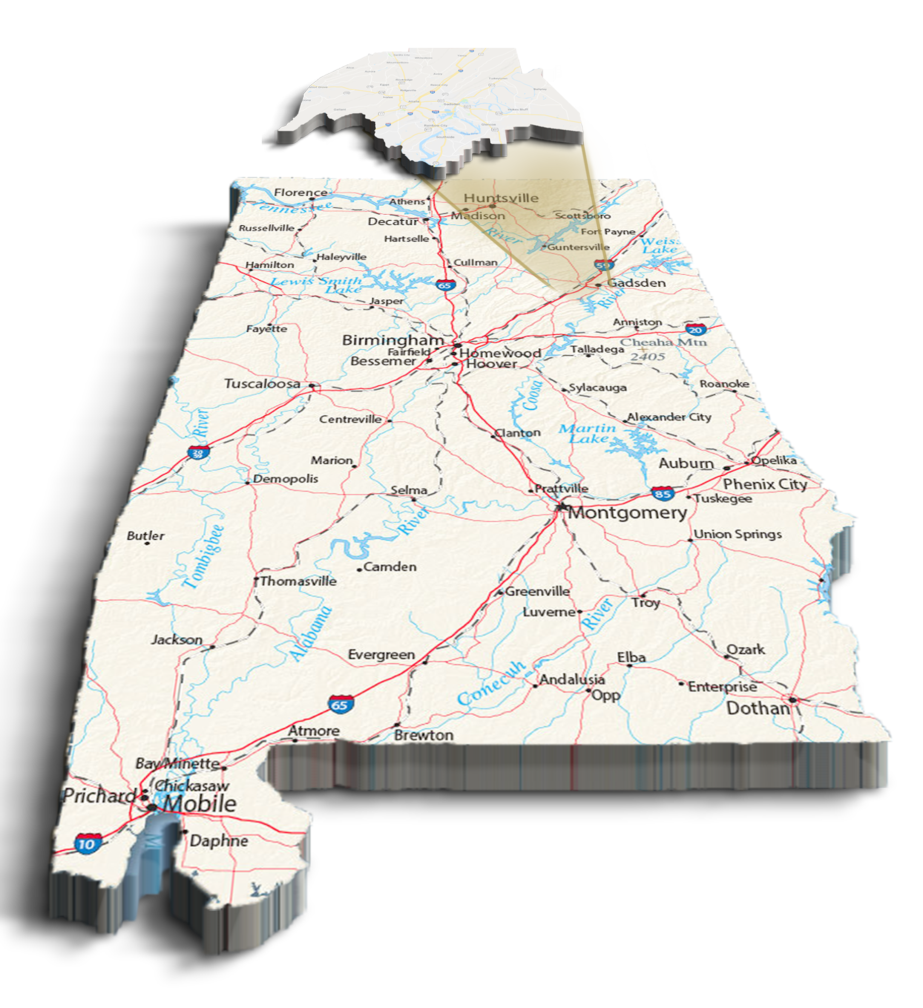 Alabama Etowa Country